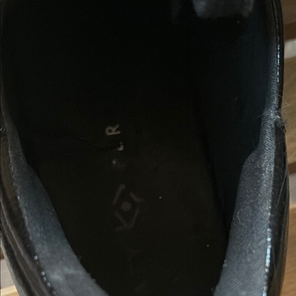 Katy Perry Collections “The Rizzo” Black Leather Sneakers Women’s 9M - Picture 6 of 7